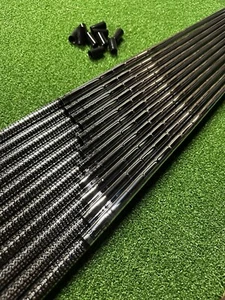 11 x NS Pro 750GH Wrap Tech Stiff Iron Shaft 3-PW + 3 Extra Wedge .355 Tip New - Picture 1 of 4
