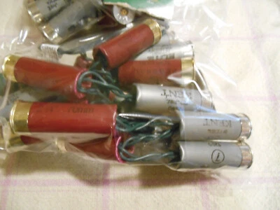 dark red & gray shotgun shell lights 20 lights - Image 1 of 2