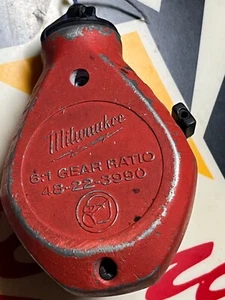 2 Milwaukee 6:1 Chalk Lines Chalk Reels 48-22-3980 & 48-22-3990 - Picture 1 of 11