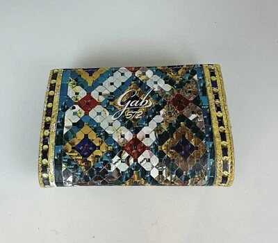 PORTAFOGLIO GABS GMONEY 14 TRIP PELLE BULL BLACK  by PELLETTERIA MARINELLA - Immagine 1 di 4