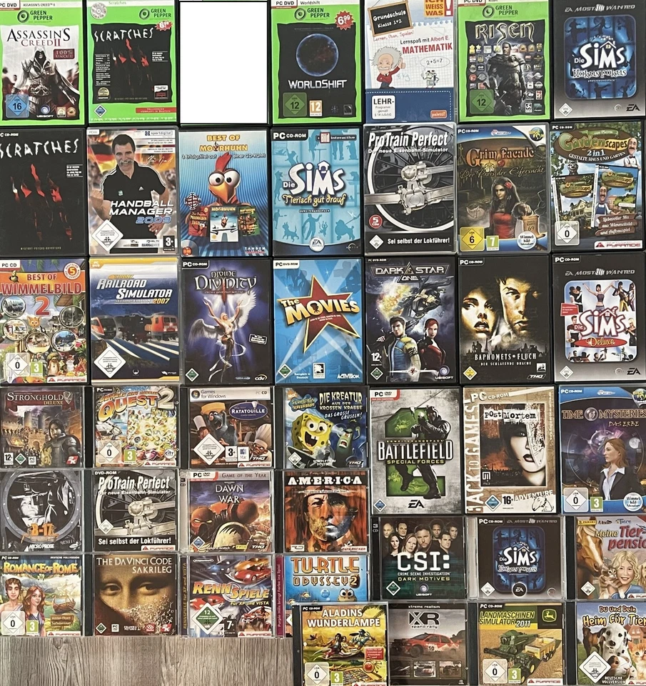 PC Spiele Auswahl - Klassiker und Retro Games - Bild 1 von 1