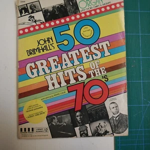 alle Orgel 50 Greatest Hits der 70er Jahre John Brimhall - Bild 1 von 3