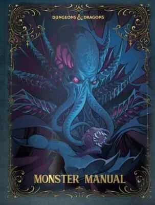 Dungeons and Dragons 2024 2025 Monster руководство альтернативная обложка D&D - Изображение 1 из 3