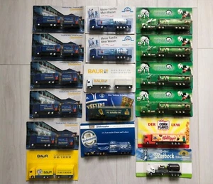 17x CAMIONS TRUCKS LKW 1:87 Schalke 04 Kelloggs Unicorns Durbacher Baur ... - Picture 1 of 11