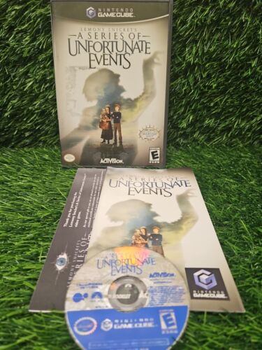 Lemony Snicket’s A Series of Unfortunate Events w Manual Nintendo GameCube 