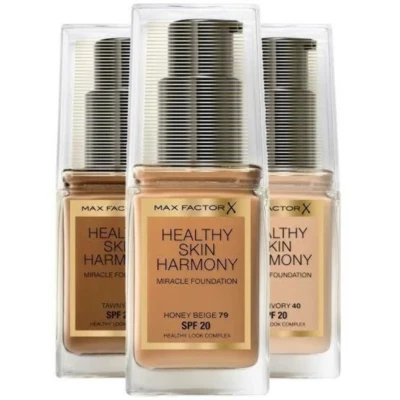Max Factor - Healthy Skin Harmony Miracle Foundation - CHOOSE SHADE - Brand New - Image 1 of 4