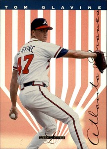 1995 Leaf Limited Atlanta Braves Baseball Card #32 Tom Glavine