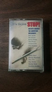 It's Gotta Stop! - Artists Against Abortion - Diadem- 1989- Cassette Tape - Imagen 1 de 2