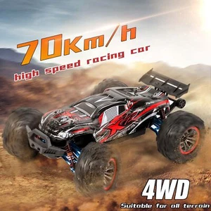 1/10 2.4G 4WD RC Car 70KM/H Brushless High Speed Off-Road Vehicle 3xBattery RTR - Picture 1 of 12