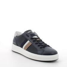Sneakers Igi&co 3625911 pelle blu, bianca, beige Made in Italy SCONTO DA LISTINO