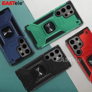 Shockproof Magnetic Case Ring Cover For Samsung S25 S24 S23 S22+ FE Note20 Ultra - Picture 1 of 14