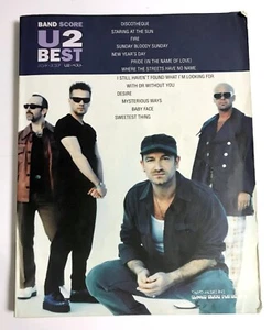 U2 BEST BAND SCORE JAPAN GUITAR TAB - Picture 1 of 4
