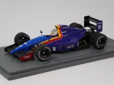 Spark AGS JH25B #18 Fabrizio Barbazza practice German GP 1991 1/43 S7229 - Immagine 1 di 3