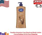 Vaseline Intensive Care Hand and Body Lotion Cocoa Radiant 32 Oz Free Shipping