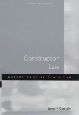 Construction Law (Green's Concise Scots Law) by James P. Connolly Paperback The - Image 1 of 2