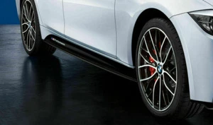 BMW 3 SERIES F30 F31 M PERFORMANCE LOWER LEFT DOOR SILL SIDE SKIRT ATTACHMENT - Picture 1 of 3