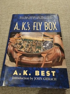 A. K.'s Fly Box by A. K. Best (1996, Hardcover) Fly Fishing Signed  - Picture 1 of 7