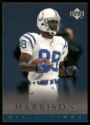 2000 Upper Deck Legends Marvin Harrison Indianapolis Colts #29 - Image 1 of 2