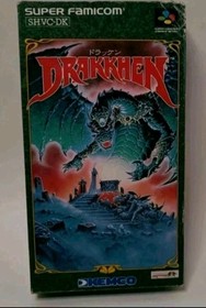 Drakkhen SFC Super Famicom Nintendo SNES Japan 