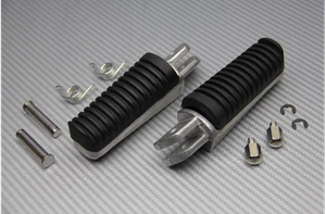 Paire Repose Pieds Avant / Pilote YAMAHA FZ8 N FZ-8 RN25 2010-2016 Confort 2 - Picture 1 of 3