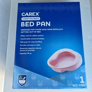 Nueva bandeja de cama contorneada Carex sostiene 76 oz ASIENTO MÁS ANCHO para mayor comodidad con empuñaduras laterales - Imagen 1 de 2
