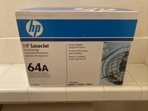 Czarny toner HP 64A CC364A do HP Laser Jet P4014 P4015,P4515 - NOWY / ZAPIECZĘTOWANY - Zdjęcie 1 z 3