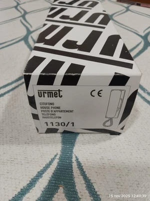 Urmet 1130/1 1 Tasto Citofono - Beige - Immagine 1 di 2