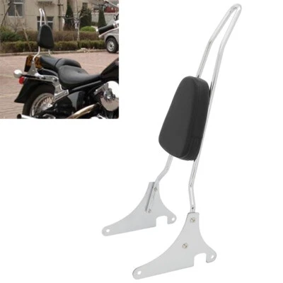 Respaldo cromado barra Sissy para Kawasaki Vulcan VN400 VN800A Classic 1995-2012 Foto 1 de 4