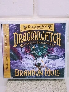 FABLEHAVEN ADVENTURE DRAGONWATCH BOOK THREE BY BRANDON MULL - AUDIO BOOK ON CD - Picture 1 of 2