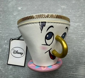 PRIMARK DISNEY CHIP CUP BORSA LA BELLEZZA e la BESTIA borsa / NUOVO - Foto 1 di 9