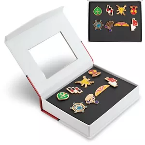 Pokemon Cartoon Anime Alle 8 Kalos Fitnessstudio Abzeichen Gen. 6 für Cosplay - Sammlerbox - Bild 1 von 6