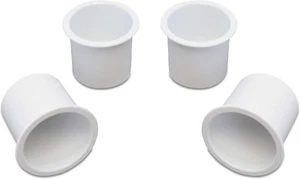 4 Cup Holder Plastic Pocket Recessed Insert Universal for Boat RV Car Truck Sofa - Picture 1 of 7