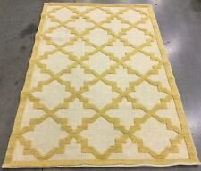 IVORY / GOLD 4' X 6' Flaw in Rug, Reduced Price 1172654287 MSR2552A-4