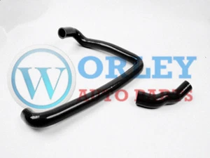 Black Silicone Radiator Hose for Nissan 300ZX VG30DETT /Fairlady Z32 1990-1996 - Picture 1 of 4