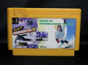 Snowboarding Trix 98 Super - Famiclone Famicom 60 pin Nes Cartridge 8 bit Rare - Picture 1 of 5