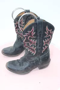 Ariat Kids cowboy western Boots Youth Size 11 Leather - Picture 1 of 7