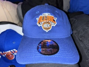 New York Knicks 2023 Playoffs All In All One New Era 9 Twenty Adjustable Hat - Picture 1 of 1