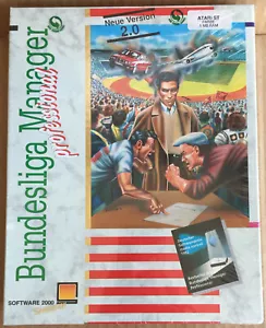 Bundesliga Manager Professional 2.0 Atari ST Big Box ✰NEU & OVP✰ - Bild 1 von 8