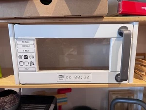 IKEA Play Kitchen Microwave Sticker Decals Toy Control Panel Buttons and Time - Picture 1 of 2
