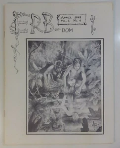 1963 "ERB-dom" Vol.1, #6 (1st Printing) - Edgar Rice Burroughs - TARZAN - FN+ - Picture 1 of 11
