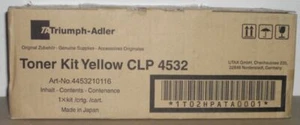 Triumph Adler 4453210116 Toner yellow gelb für CLP 4532 OVP B - Picture 1 of 1
