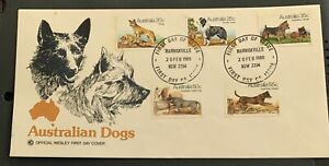 Australian FDC WCS 1980 Australian Dogs
