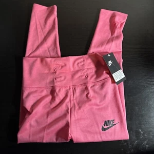 Nike Dri Fit Leggings, Girls Size 6X, Pants,  Pink N-9 - Picture 1 of 8