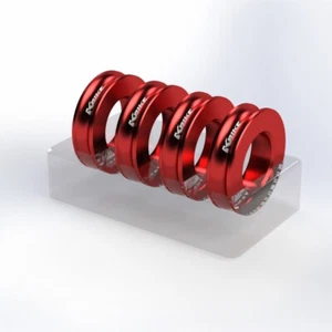 Ducati Brembo M4 distanziali pinze freno anteriore rossi - Picture 1 of 1