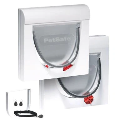 Cat Flap Petsafe Staywell Classic 4 Way Locking Cat Door Manual Magnetic Catflap