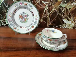 COPELAND Spode England, rosa cinese, bella tazza da tè 3 pezzi - Foto 1 di 6