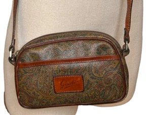 vintage leather Giudi crossbody pouch bag  - Bild 1 von 6