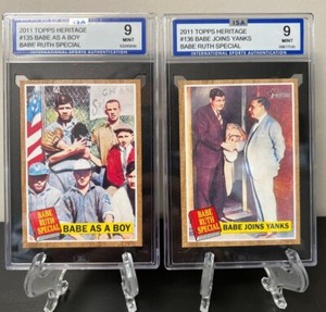 2011 Topps Heritage - Babe Ruth Special #136 Babe Ruth, Jacob Ruppert