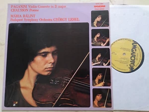 Paganini Violino Concerto IN D Major Chausson Poéme Mária Bálint Budapest Symph - Picture 1 of 2