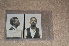 MUGSHOT AFRICAN AMERICAN MUG SHOT PHILADELPHIA PEN PRISON BLACK AMERICAN CRIME